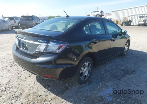 2014 Honda Civic Hybrid z USA, uszkodzony, nr VIN 19XFB4F36EE000810